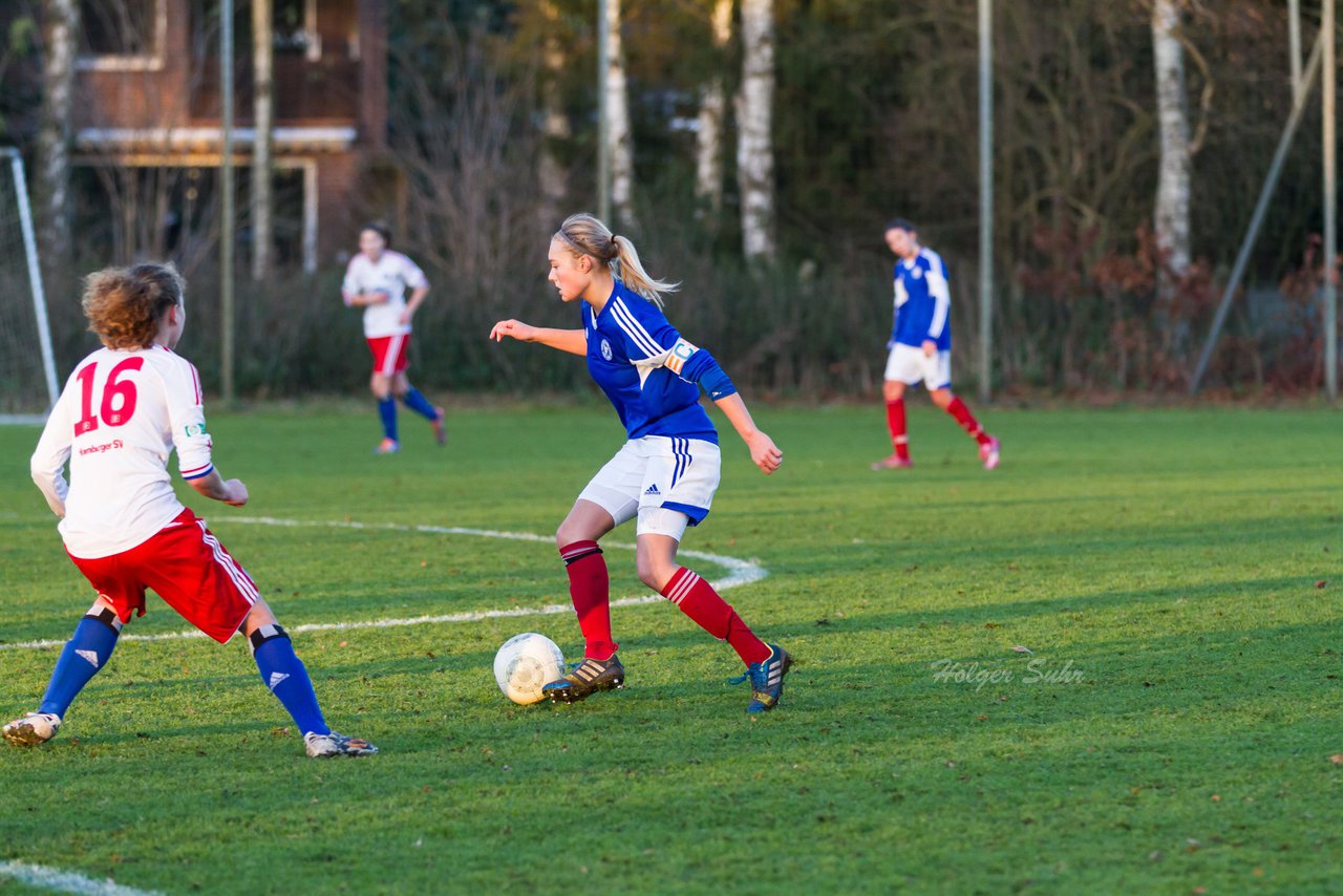 Bild 215 - B-Juniorinnen Hamburger SV - Holstein Kiel : Ergebnis: 0:1